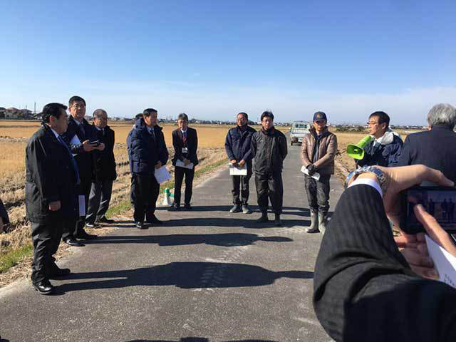 静岡県土地改良議員連盟現地研修会視察!