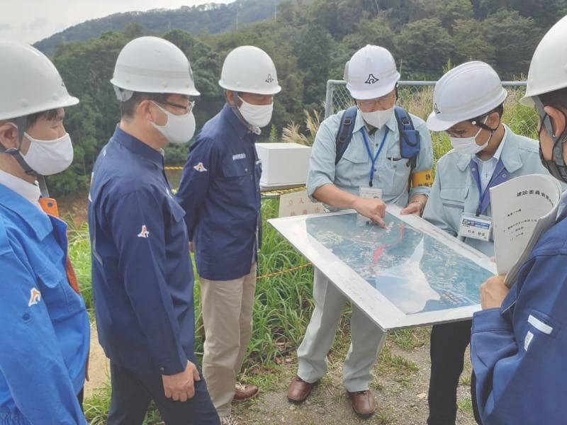 県議会建設委員会「熱海市伊豆山地区」視察