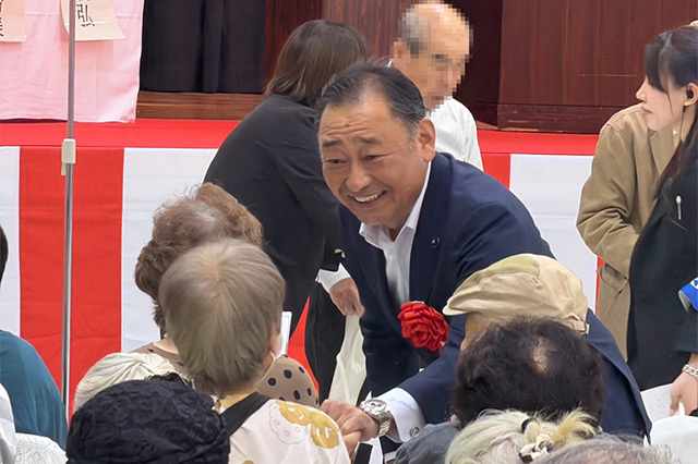 2026年9月5日（土）清水町敬老会に参加。