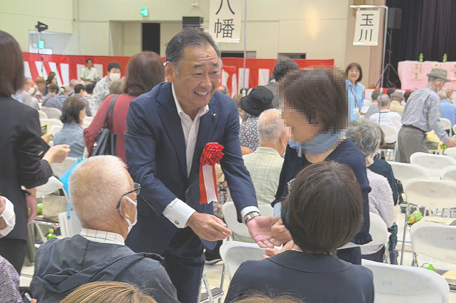 2026年9月5日（土）清水町敬老会に参加。